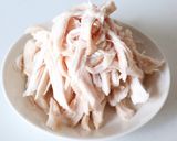 我が家の定番タレで【バンバンジー】棒棒鶏作り方4写真