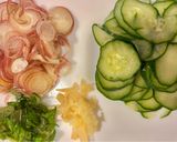 胡瓜の薬味たっぷり冷製スープ作り方1写真