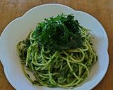 【大葉大量消費】大葉ペーストの和風パスタ作り方10写真