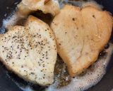 白身魚のニンニク焼き作り方7写真