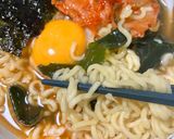 簡単　キムチラーメン（辛ラーメン）作り方11写真