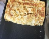 鮭フレークの出汁巻き卵作り方14写真