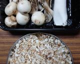 ヨウサマの減塩きのこ類パスタ作り方1写真