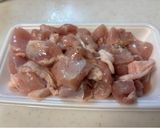 鶏もも肉と長ねぎの黒酢甘辛炒め。作り方1写真