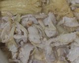 中華風♡豚肉とレタスの豆乳スープ作り方3写真
