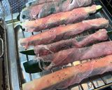 ズッキーニの肉巻きグリル焼き作り方2写真