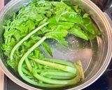常備菜やお弁当にも＊大根の葉と竹輪のナムル作り方1写真