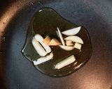 簡単　新若芽、ほうれん草、しらすの炒め物作り方4写真