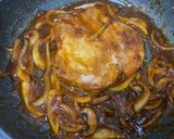 簡単!キノコと赤ワインソースのトンテキ作り方6写真