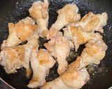 夏は朝のうちに料理を！鶏手羽元焼きと焼きそば等☆作り方4写真