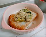 鯖缶乗せトースト作り方3写真