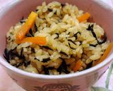 ほっこり♡ひじきの炊き込みご飯♪作り方4写真