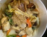 肉無チクワクリーミー梅タルタル味野菜炒め作り方19写真