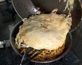 フライパン二刀流で広島風お好み焼き作り方5写真