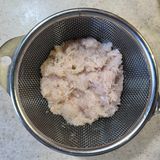 蟹入りだし巻き卵の和風あんかけ作り方1写真
