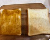 もち麦入りパティで、てりやきホットサンド作り方6写真
