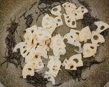 れんこんとひじきのカレーきんぴら作り方3写真
