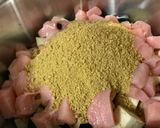 鶏むね肉トマトとナスの無水カレー！夏野菜作り方3写真