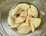 ＊ひんやりおやつ♪桃の杏仁豆腐＊作り方4写真