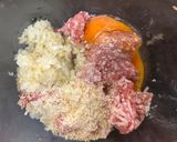 四毒抜き ロコモコ風ハンバーグ作り方4写真