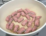 簡単 ネギとキノコの豚つくね塩ダレ炒め作り方5写真