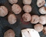 夕飯！ブロッコリートマトミートボール主菜作り方6写真