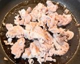 豚こまとキャベツの甘辛いため作り方2写真