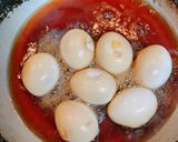 自家製にんにく醤油味玉子作り方1写真