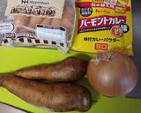 ヤーコンと玉ねぎのカレー炒め作り方1写真