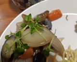 鶏肉と根菜と茄子のデリ風バルサミコソース作り方8写真