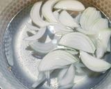 なめこと豆腐の玉ねぎわかめの味噌汁作り方3写真