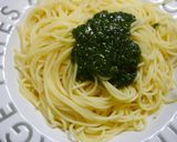 簡単！ごま香る大葉パスタソース作り方2写真