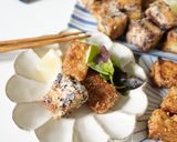 厚揚げの3色ごま唐揚げ作り方6写真