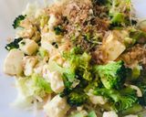 ブロッコリー＆ミニ豆腐のさっと炒め作り方2写真