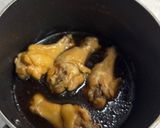 かんたん酢と麺つゆの素だけで作る！手羽元の煮物作り方6写真