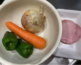 小学6年家庭科　野菜のいろどり炒め作り方1写真