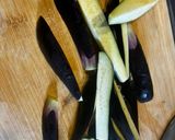 味噌と冷やし中華のタレで豚夏野菜油炒め作り方2写真