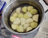カボチャとポテトの玉子乗せサラダ作り方2写真