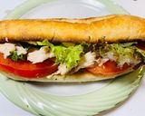 チキン、トマト、レタスのチーズサンド♪作り方7写真