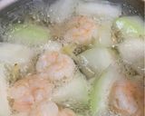 暑い真夏にも食べたい🦐海老と冬瓜の冷製餡かけ作り方2写真