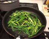 小葱の胡麻油炒め作り方3写真