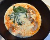 レンジで簡単!麻辣風豆乳春雨スープ作り方4写真
