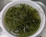 茎ワカメの酢の物（白髪ねぎカッターで）作り方2写真