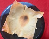 サーモンとアボカド丼(春巻きの皮の器作り方4写真