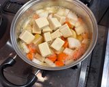 こうや豆腐と大根の煮物作り方3写真