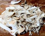 具沢山のは白菜 鶏ささみ肉 えのき 舞茸の中華煮作り方2写真