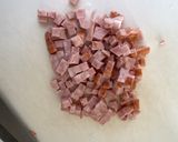 我が家の簡単チャーハン作り方1写真