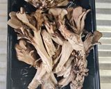 きのこのめんつゆバター炒め作り方1写真
