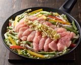 みつせ鶏むね肉と野菜のフライパン蒸し作り方3写真