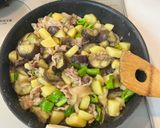 豚ナスじゃがいもの甘旨ポン酢炒め作り方8写真